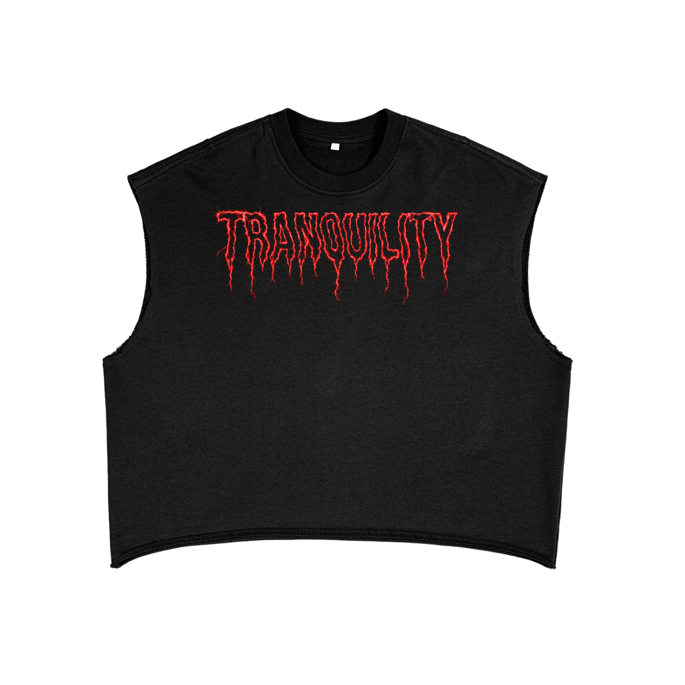 TRANQUILITY Terry Boxy Tank Top