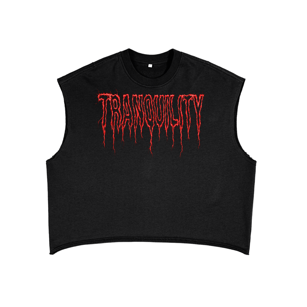 TRANQUILITY Terry Boxy Tank Top