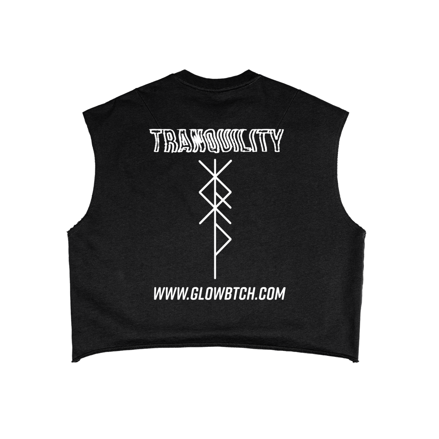 GLOW BTCH French Terry Boxy Tank Top