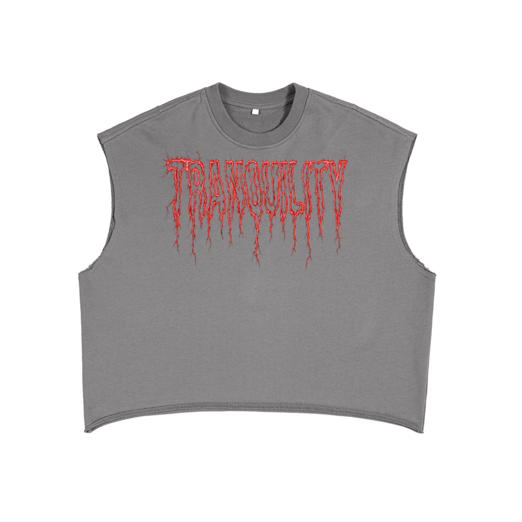 TRANQUILITY Terry Boxy Tank Top