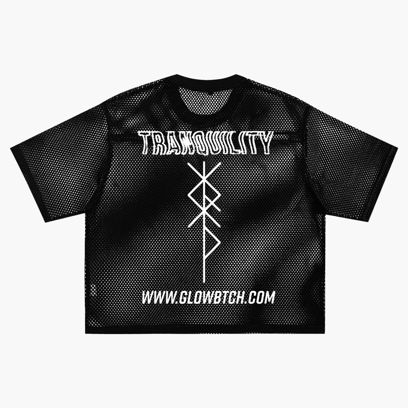 GLOW BTCH Boxy Net T-Shirt