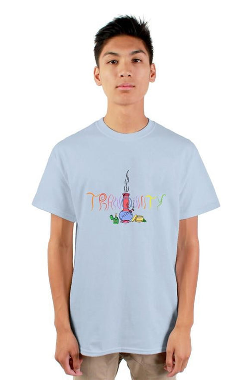 BLUE STONER TEE